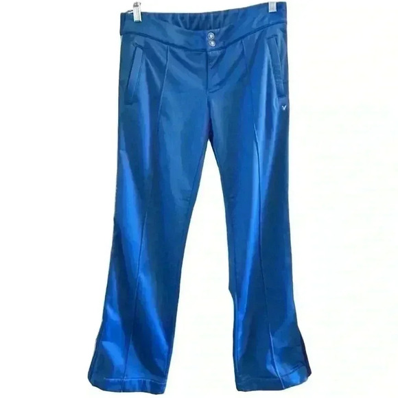 American Eagle Women’s Track Pants- Sweatpants- Size 8 Casual Retro Style - Picture 1 of 16